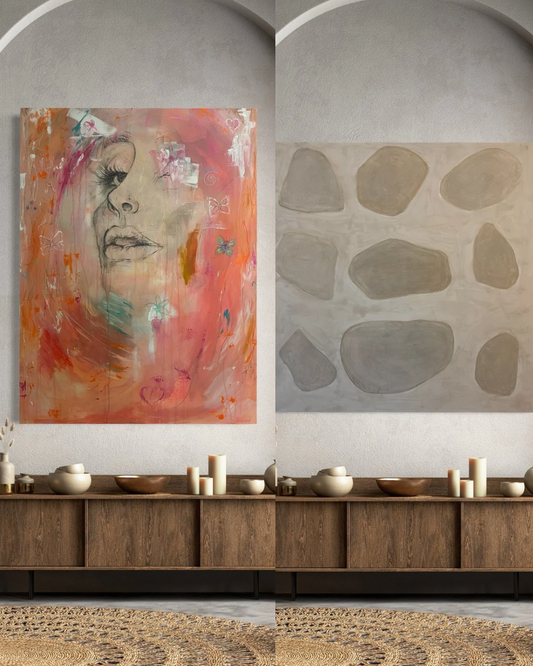 “Bold or Neutral - Choosing the Right Artwork for Your Space”