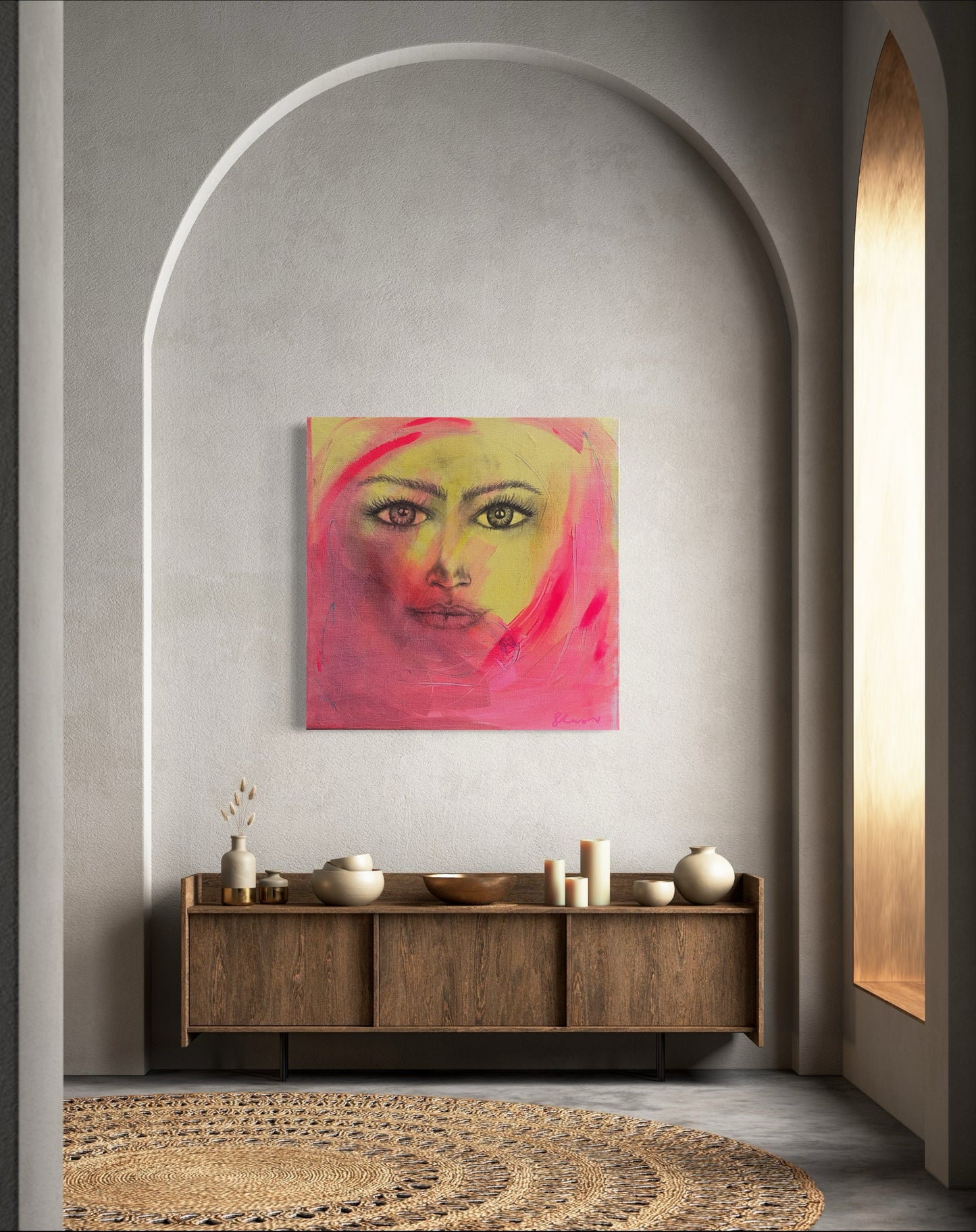Shock of Pink - Original Artwork